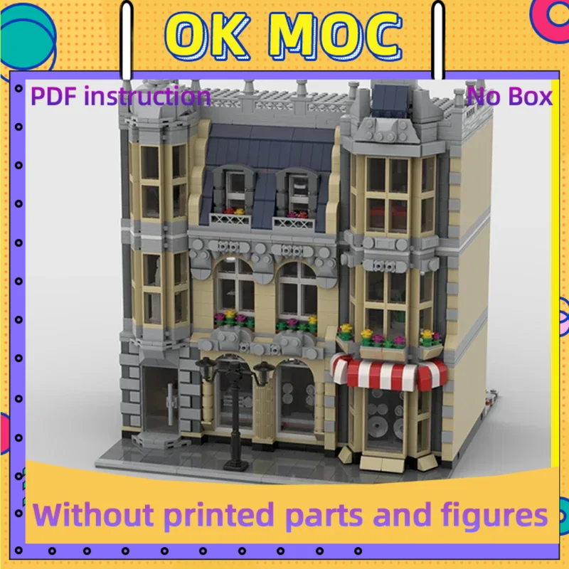 Diy Electronics Stores - Moc 빌딩 블록 스트리트 뷰 모델