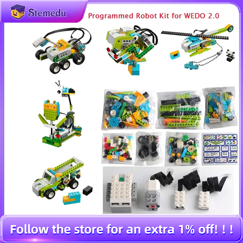 Diy Electronics Toys - STEM We-do2.0 45300 코어 프로그래밍 키트
