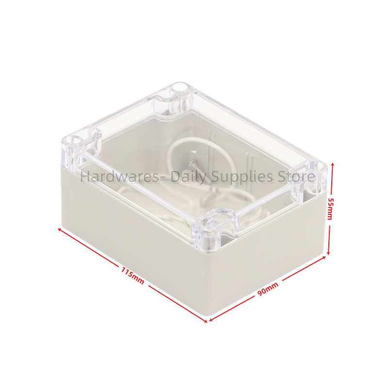 Diy Box Electronics Mall - 1pc 115x90x55mm 방수 플라스틱 인클로저 케이스