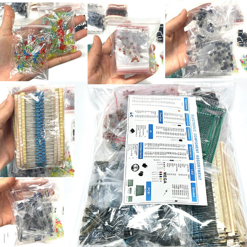 Capacitor Kit Assortment - 1818PCS DIY 전자 부품 키트 구색
