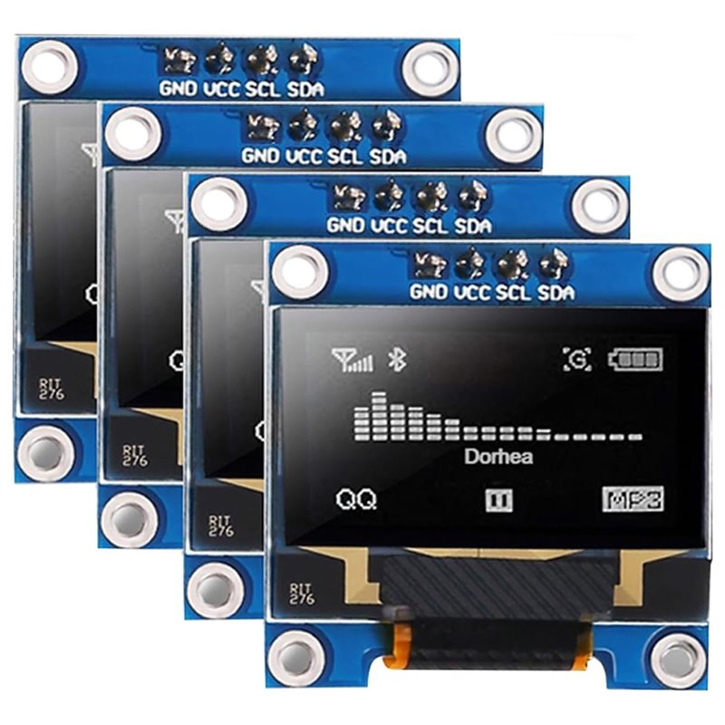 Oled Display Module - A37T-4Pcs 0.96 인치 OLED 디스플레이 모듈