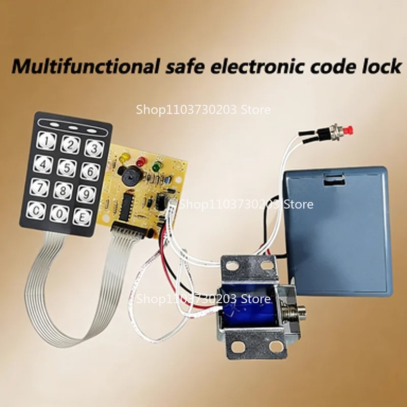 Diy Electronics Button - 다기능 금고 패널 수리 키트 다양한