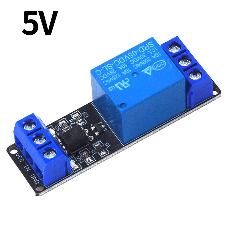 Relay Module 5V - 전자기 릴레이 모듈, 광학 절연 로우