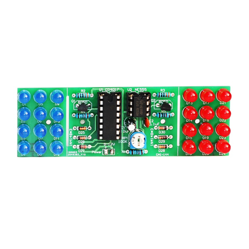 IC LED 빨간색 파란색 이중 색상 깜박이는 조명 D - Diy Electronics Gifts 리뷰 및 가격