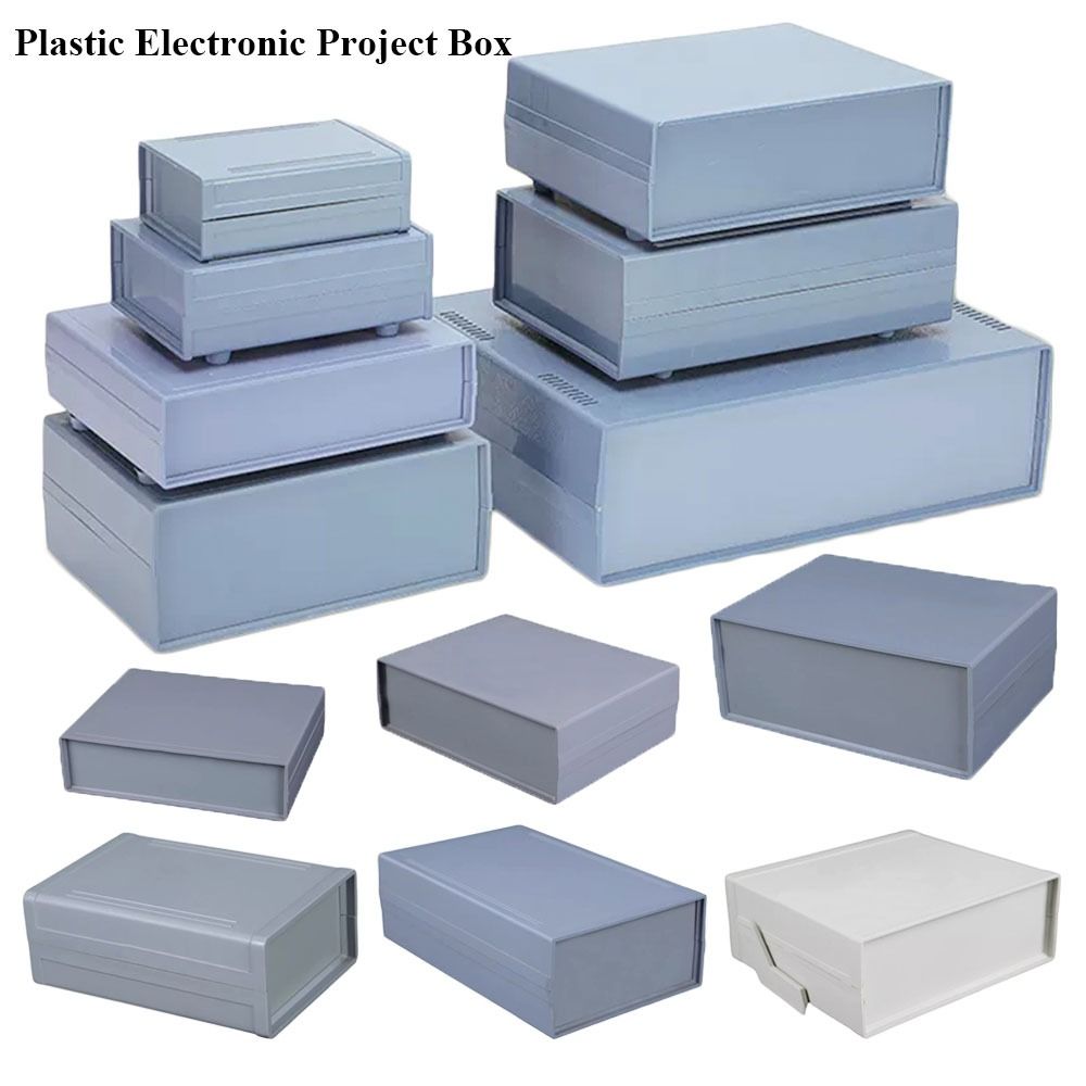 플라스틱 방수 회색 DIY 하우징 계기 케이스, 플라스 - Diy Box Electronics Mall 리뷰 및 가격