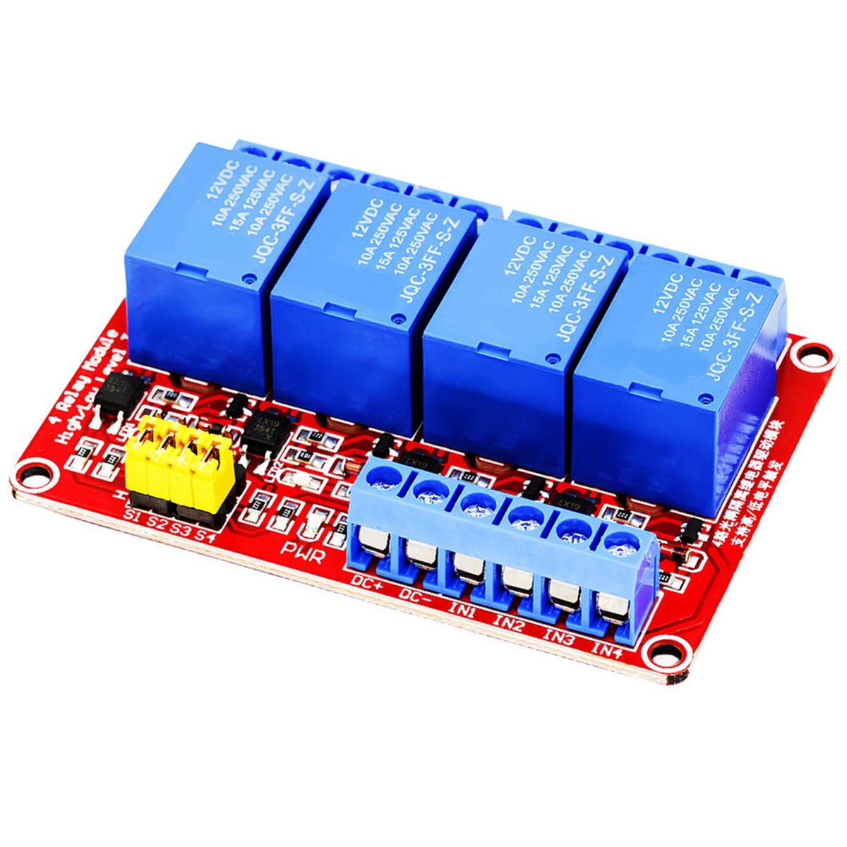 A49T 4채널 릴레이 모듈 5V 12V 보드 실드(광 - Relay Module 5V 리뷰 및 가격