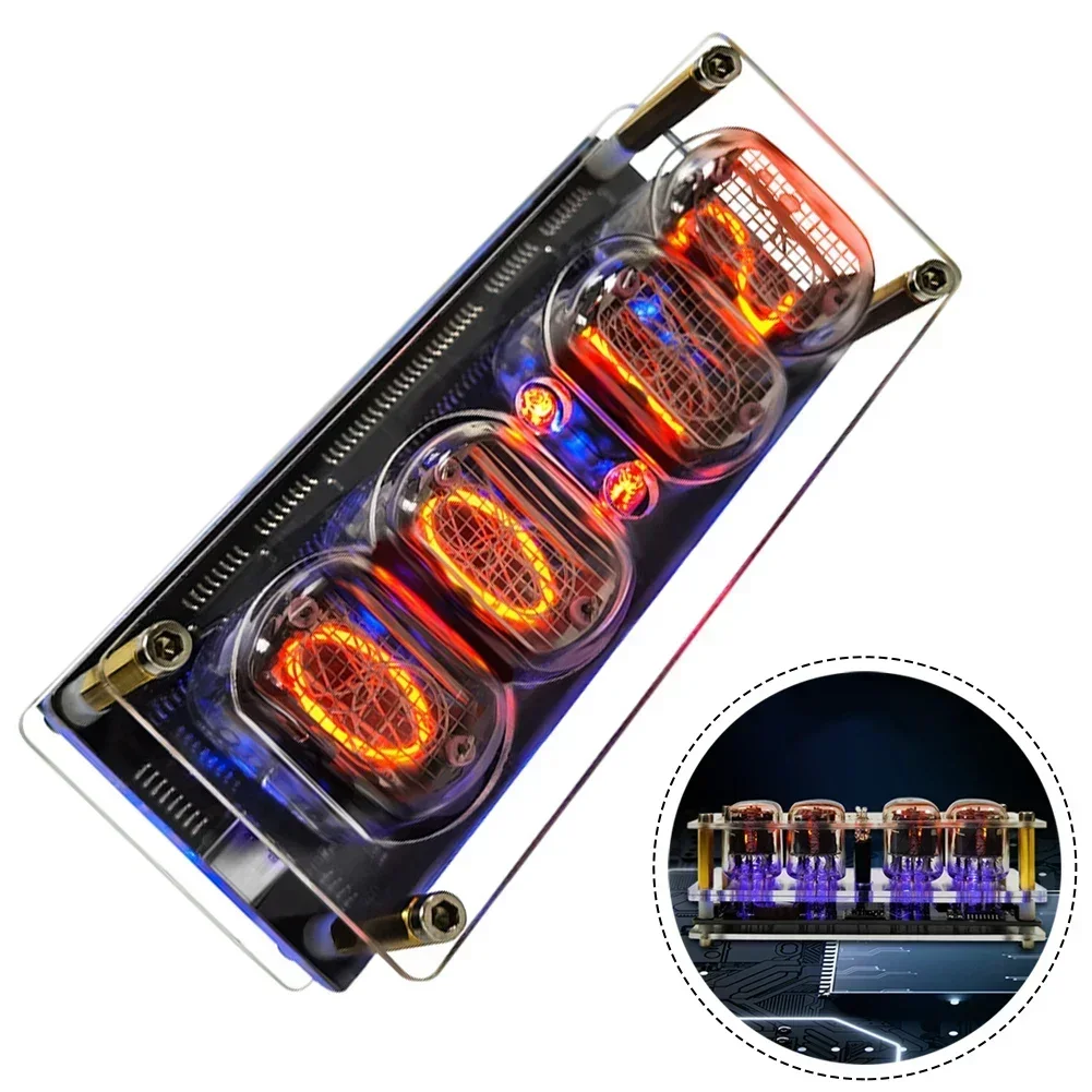 LED 램프 튜브 IN12 닉시 시계 글로우 튜브 시계 - Diy Electronics Gifts 리뷰 및 가격