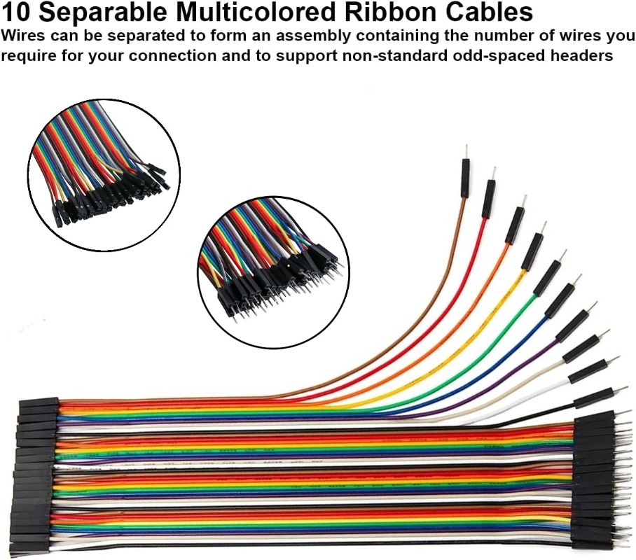 40핀 듀퐁 케이블 리본 점퍼 와이어 키트 16.5cm - Breadboard Jumper Wire 리뷰 및 가격
