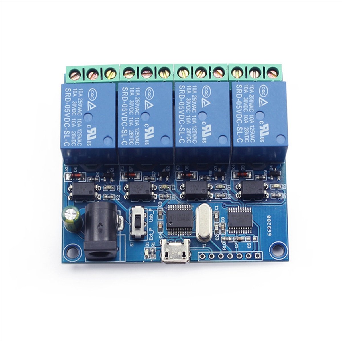 AT42 4채널 USB 릴레이 모듈 LCUS-4 지능형 - Relay Module 5V 리뷰 및 가격