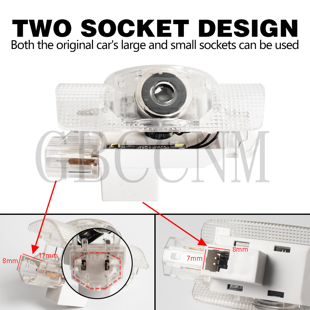 LED 자동차 고스트 섀도우 웰컴 문짝 전구 액세서리, - Diy Rc Electronics 리뷰 및 가격