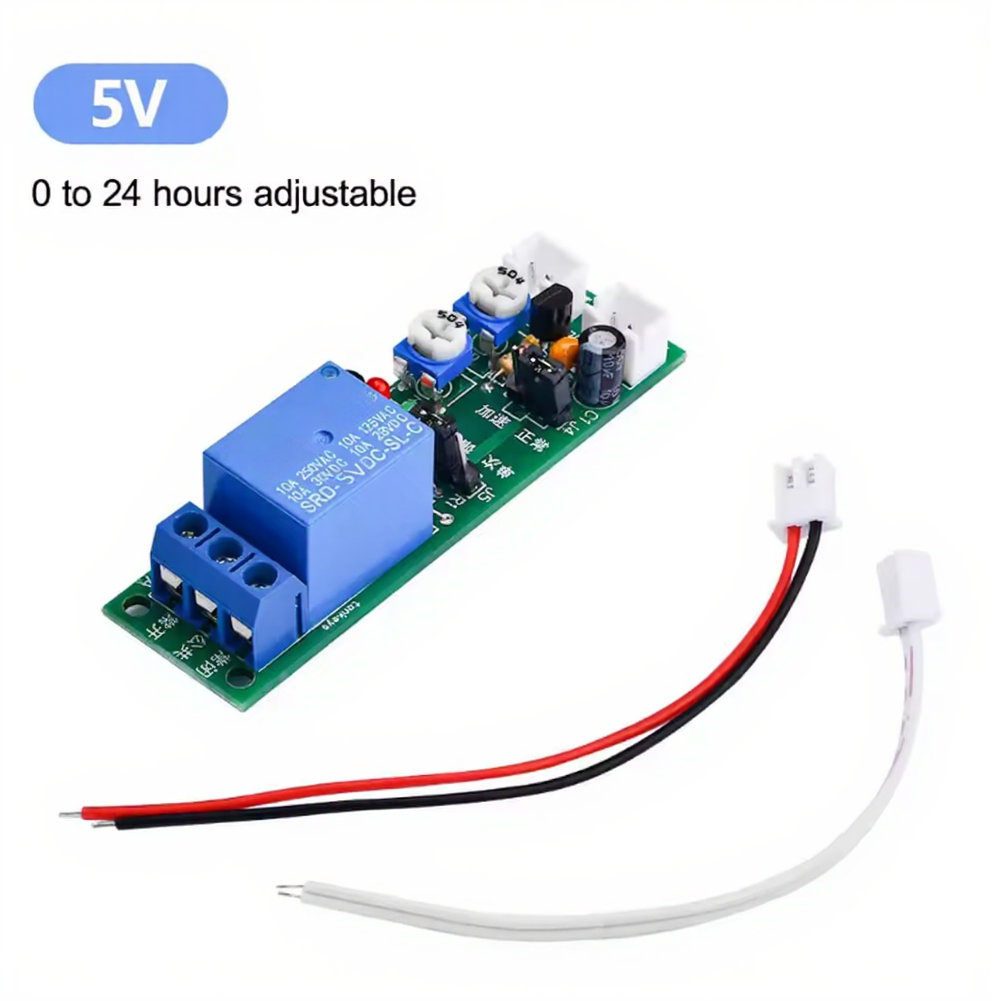 DC 입력 시간 지연 릴레이 모듈 5V/12V/24V  - Relay Module 5V 리뷰 및 가격