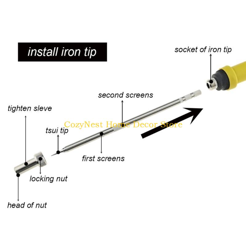 92MF T12 용접 스테이션 핸들 907 T12 ST - Diy Electronics Tools 리뷰 및 가격