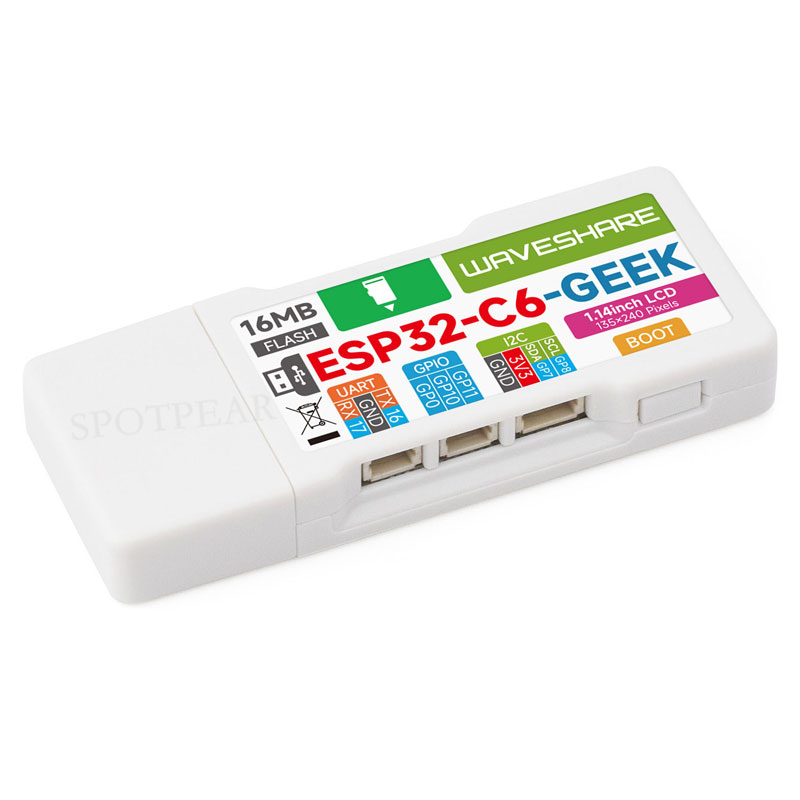 ESP32-C6 GEEK 개발 보드 1.14인치 LCD - Diy In Electronics 리뷰 및 가격
