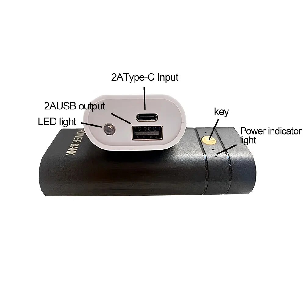 DIY 휴대폰 전자제품 충전용 파워뱅크 박스 (배터리  - Diy Box Electronics Mall 리뷰 및 가격