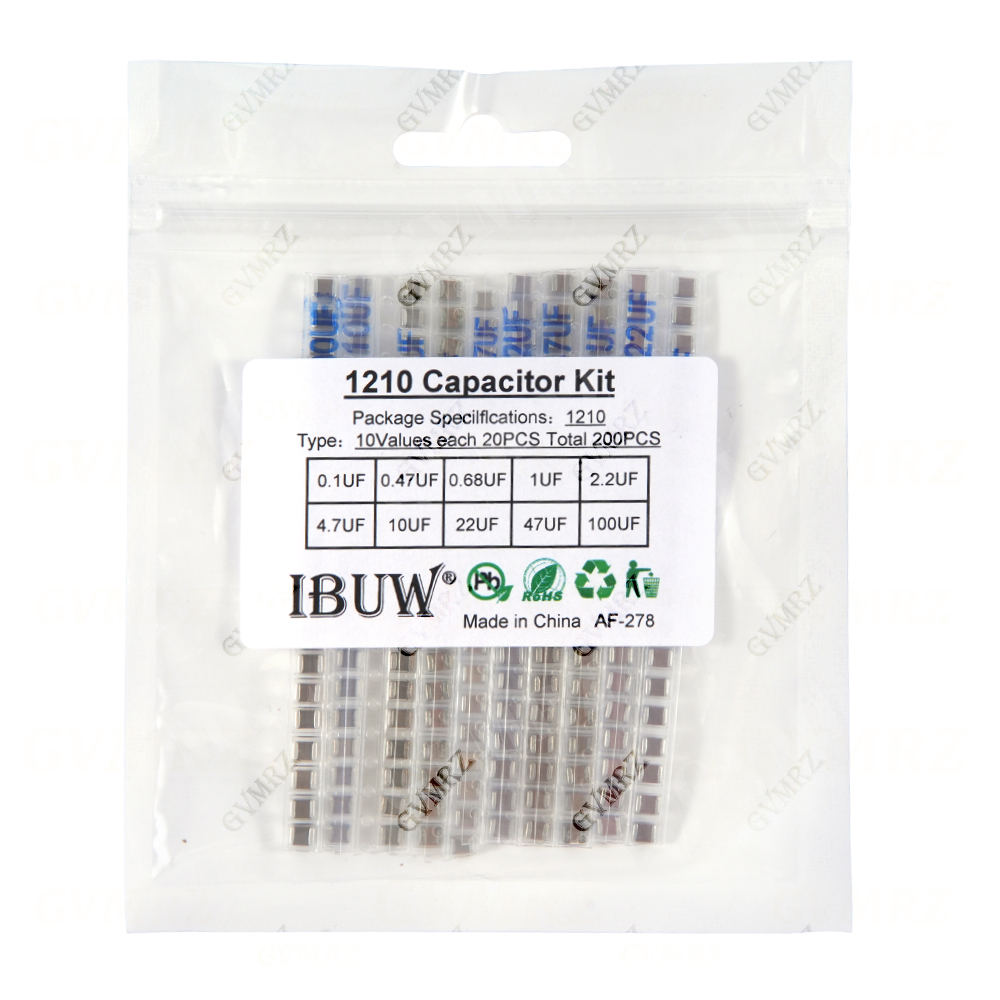 0402 0603 0805 1206 SMD 세라믹 커패 - Capacitor Kit Assortment 리뷰 및 가격