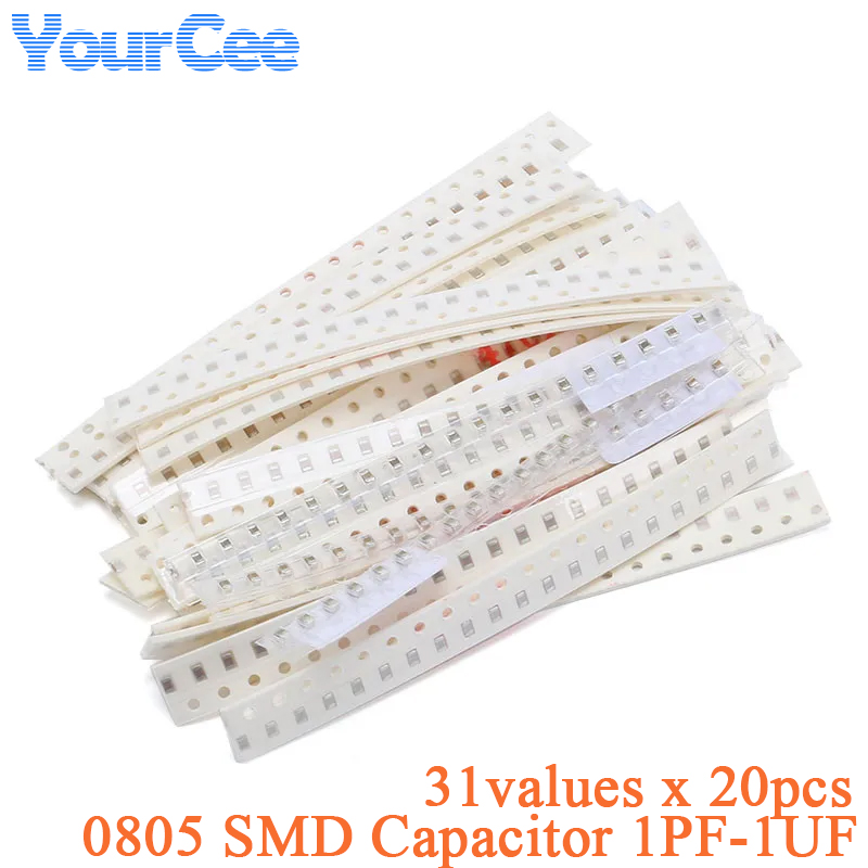 500pcs-1200pcs 0805 0603 0402  - Capacitor Kit Assortment 리뷰 및 가격