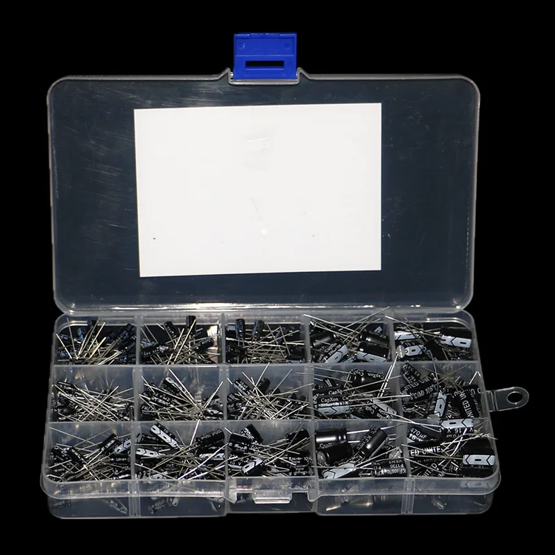 전해질 캐패시터 조합 모듬 키트 세트, 15 가지 유형 - Capacitor Kit Assortment 리뷰 및 가격