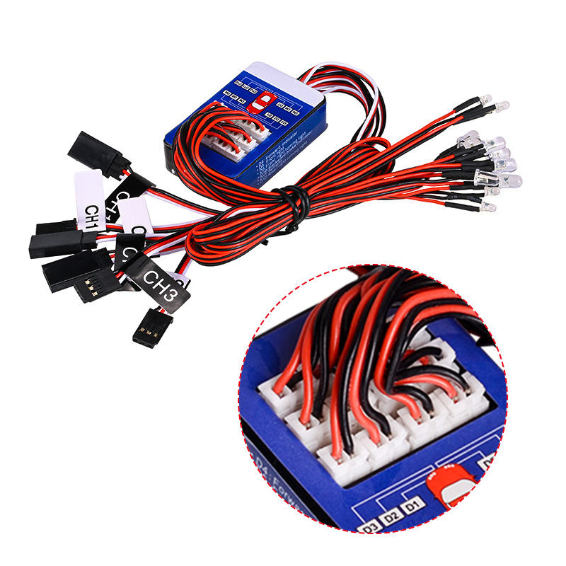 RC 12 LED 조명 시스템 키트 스마트 시뮬레이션  - Diy Rc Electronics 리뷰 및 가격