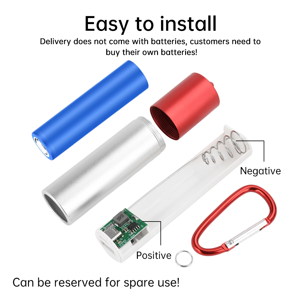 5V 2A 1x 18650/21700 USB 타입-C  - Diy Box Electronics Mall 리뷰 및 가격