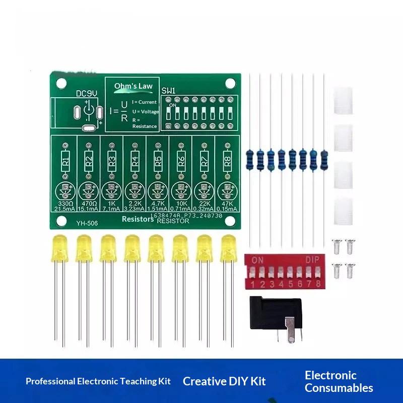 새로운 DIY 납땜 연습 키트 LED 전류 테스트 전자 - Diy Electronics Hobby 리뷰 및 가격
