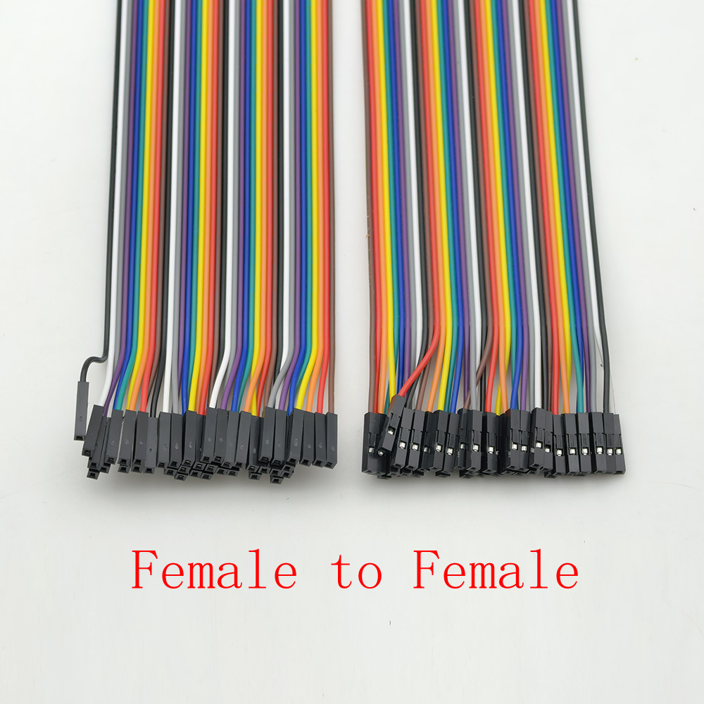 브레드보드 점퍼 와이어 40핀 수-수, 수-암, 암-암 - Breadboard Jumper Wire 리뷰 및 가격
