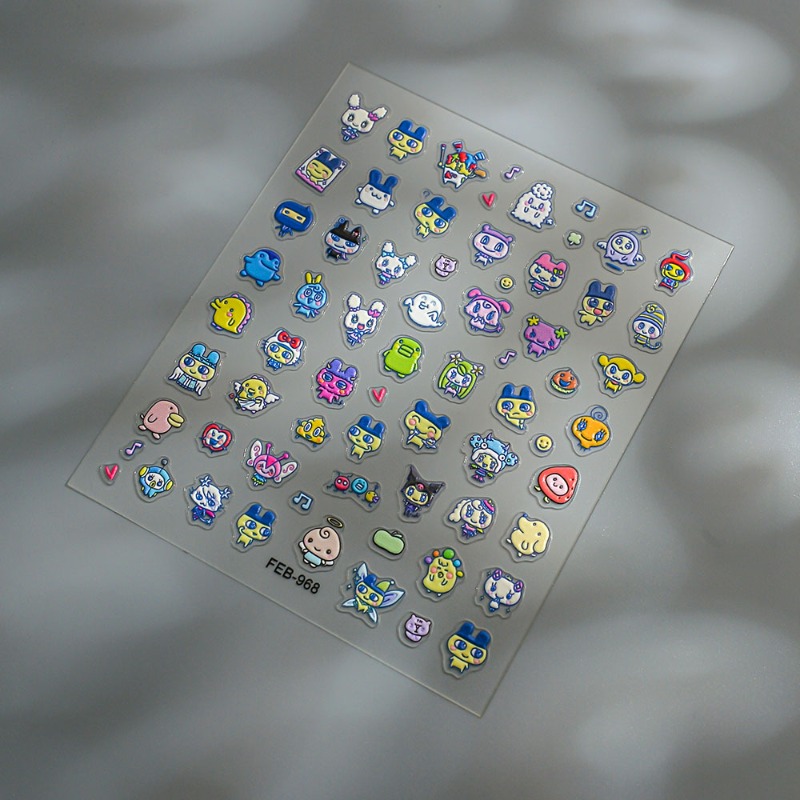 새로운 전자 애완동물 마마치 쿠키파치 3D 릴리프 네일 - Diy Electronic Components 리뷰 및 가격