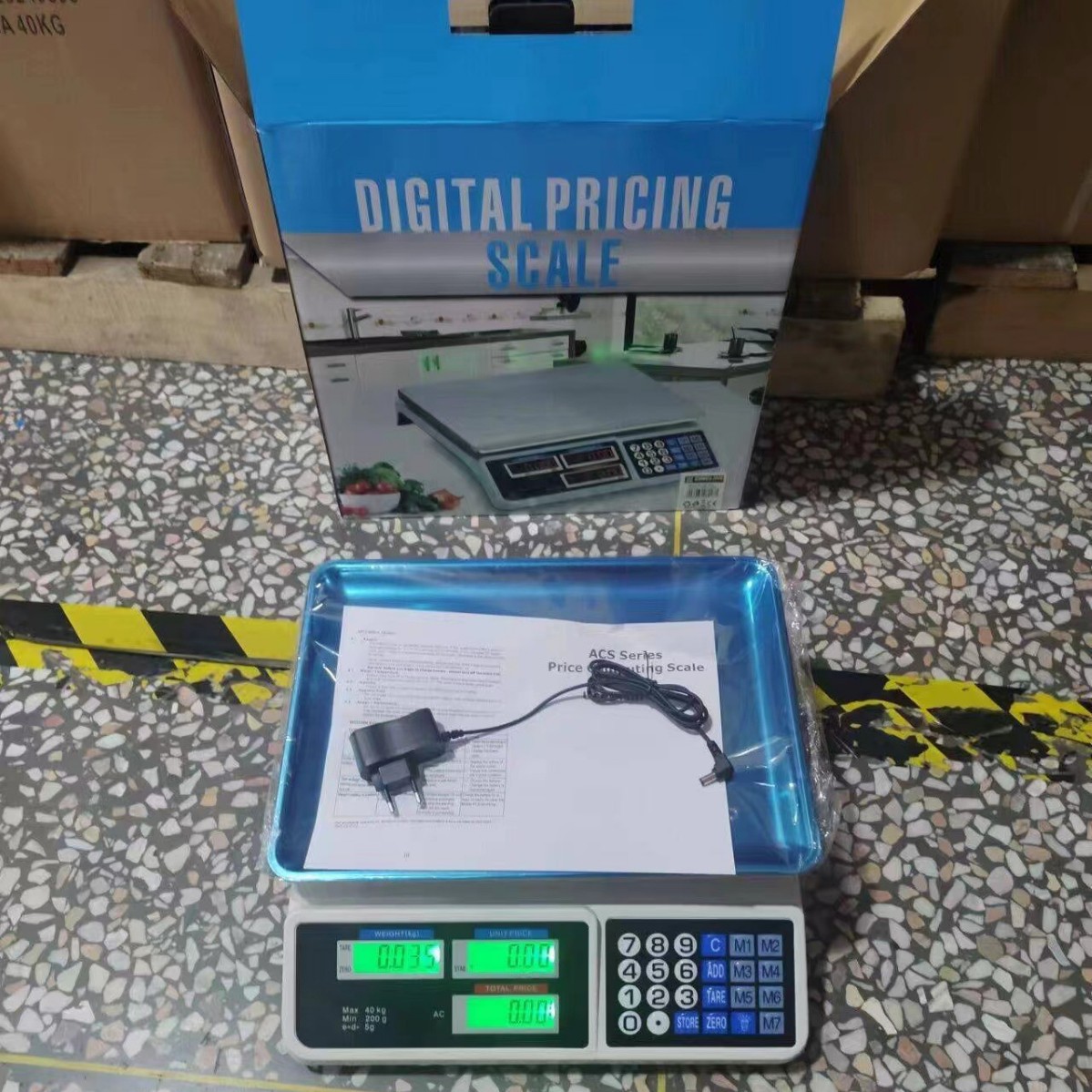 스테인리스 스틸 전자 저울 30KG 충전식 식품 고기  - Diy Electronics Stores 리뷰 및 가격