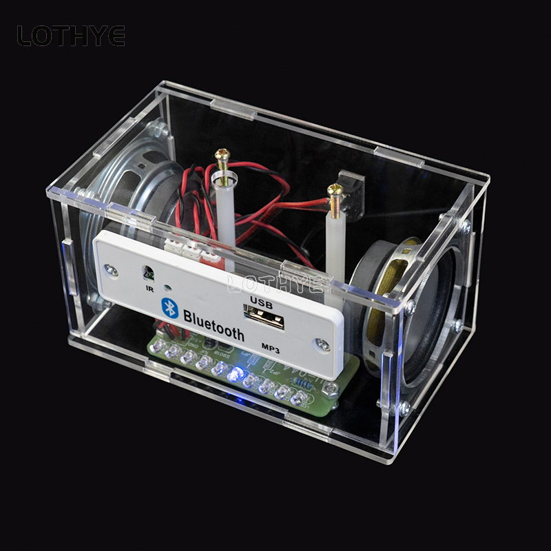 미니 듀얼 채널 블루투스 스피커 오디오 3W * 2 D - Diy Electronic Components 리뷰 및 가격