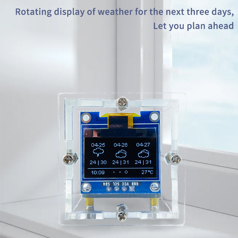 ESP8266 미니 날씨 시계 WIFI 디지털 시계 D - Diy Soldering Station No Electronics 리뷰 및 가격