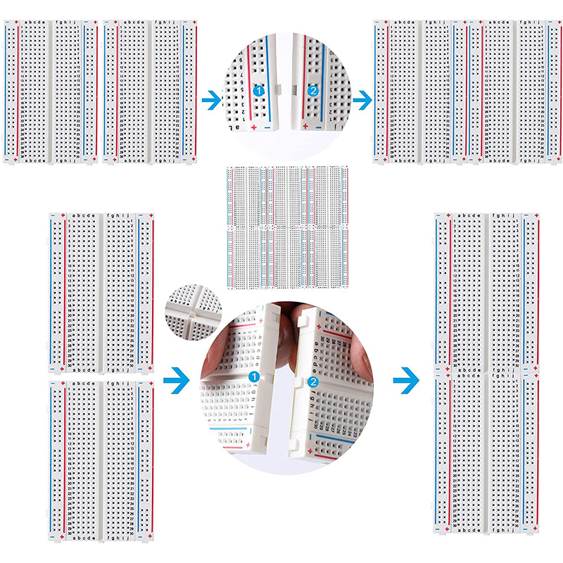 MB-102 MB102 브레드보드 400 830 포인트 - Breadboard Jumper Wire 리뷰 및 가격