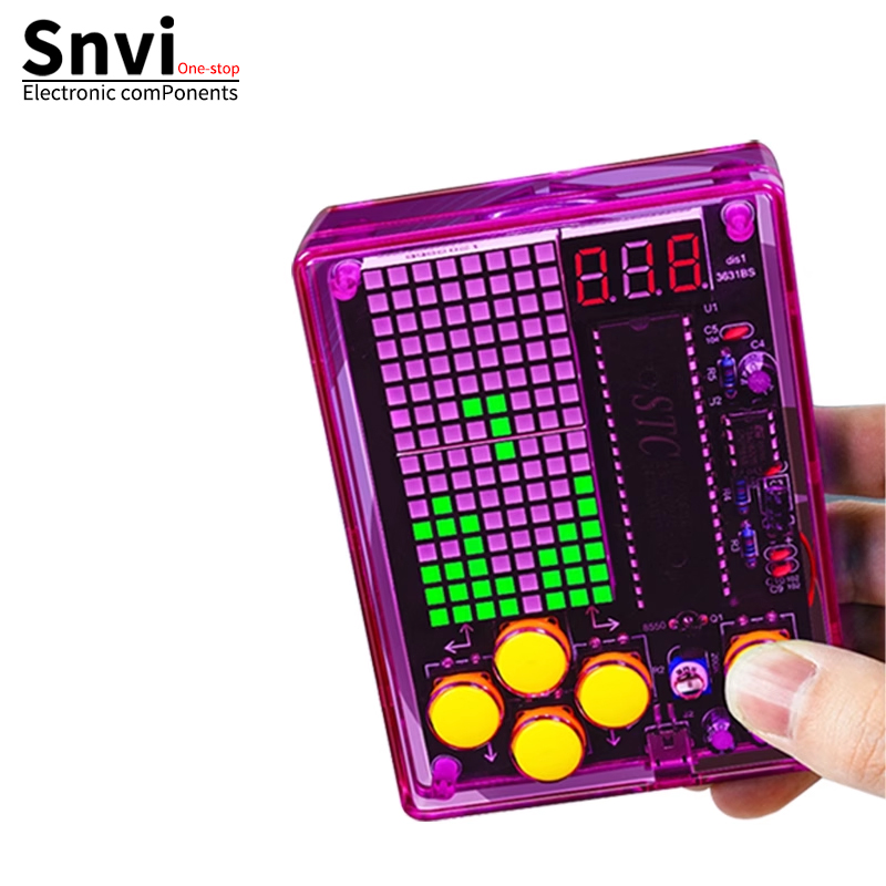 Snvi DIY 픽셀 게임 콘솔 키트 51 MCU 테트 - Diy Box Electronics Mall 리뷰 및 가격